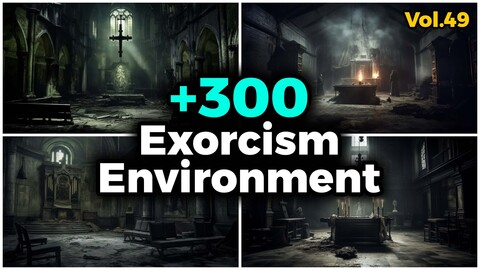 +300 Exorcism Environment Concept (4k) | Vol_49