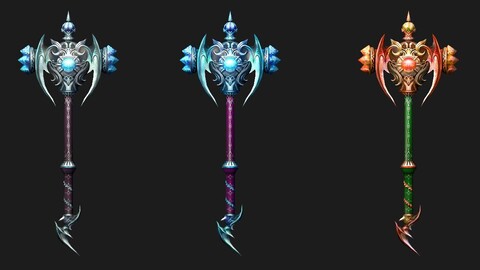 Fantasy RPG Weapon Bundle - Collection 4