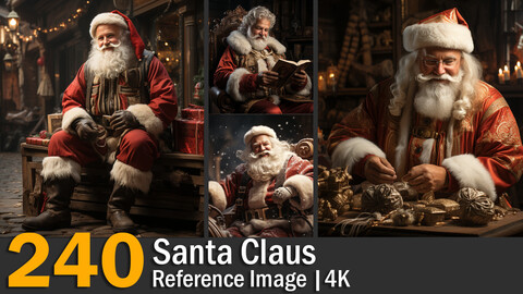 Santa Claus | Reference Images | 4K