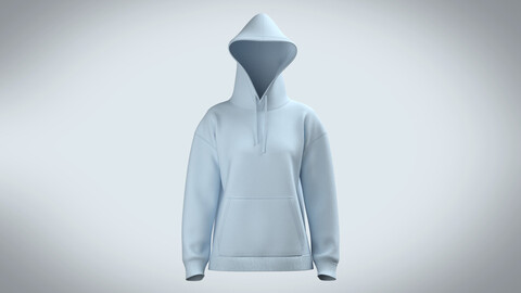 Girls Hoodie - Blue