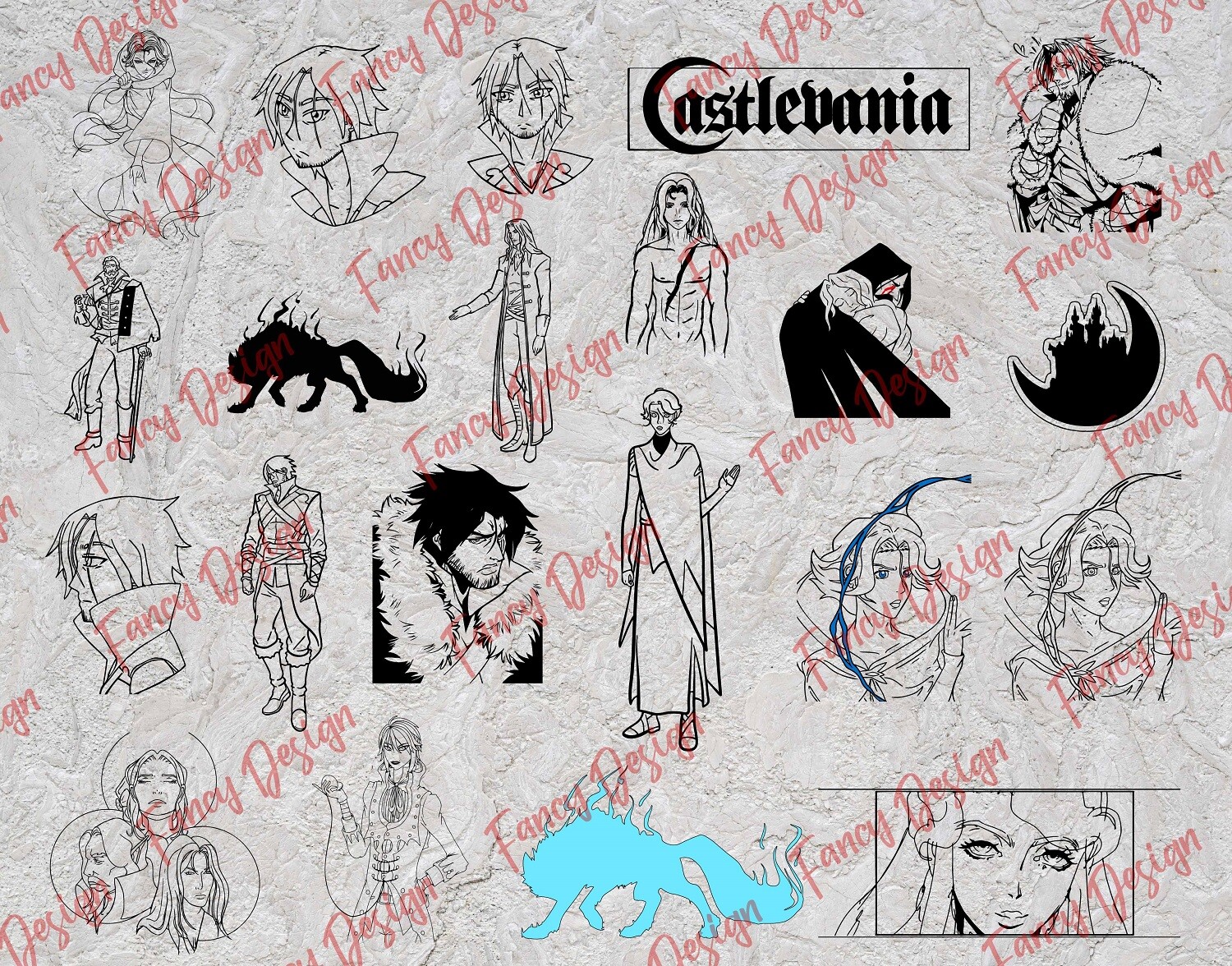 Bleach Characters SVG, Bleach SVG, Anime Cartoon SVG, file for cricut