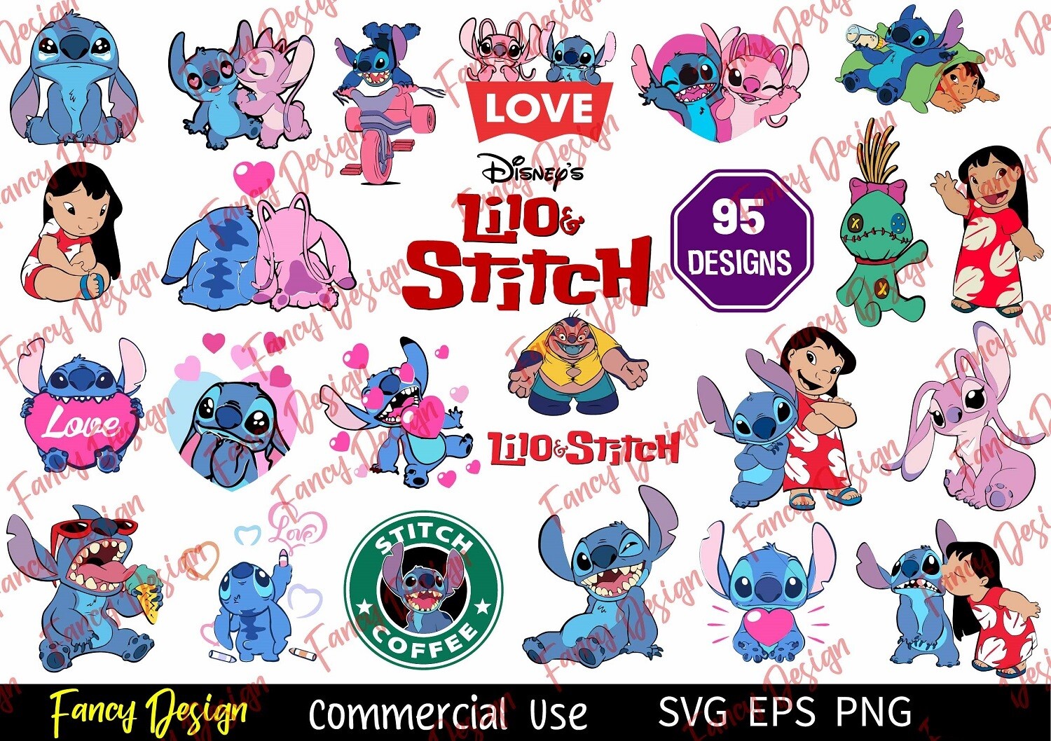 ArtStation - 95 Lilo & Stitch Vector SVG files, Lilo & Stitch Anime  Illustrations, Lilo & Stitch Manga TV Show Illustrations