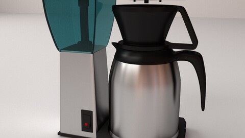 3D model Starbuck Coffee Espresso Machine VR / AR / low-poly