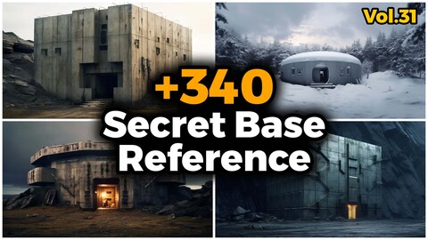 +340 Secret Base Reference Images (4k) | Vol_31