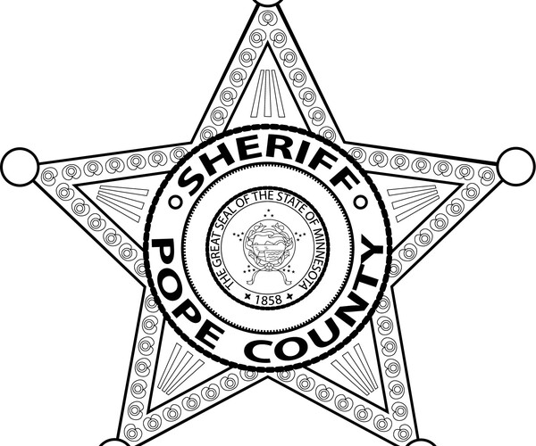 ArtStation - POPE COUNTY SHERIFF BADGE MINNESOTA COUNTY VECTOR FILE ...