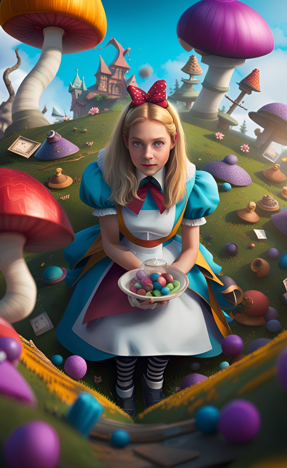 Artstation - Alice In Wonderland 330 Jpg Wombo Art Pack 