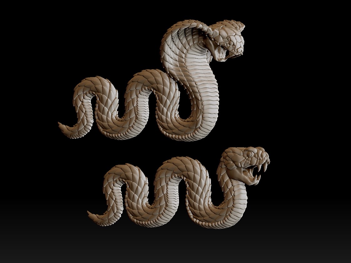 ArtStation - 3D Snake