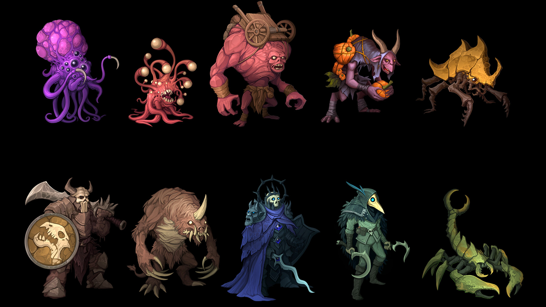 ArtStation - RPG Monster Pack 14 | Game Assets