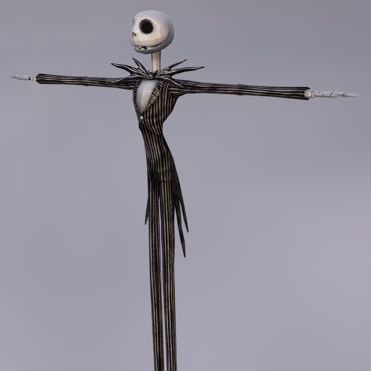 ArtStation - Jack Skellington 3D model | Game Assets