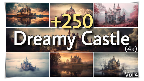 +250 Dreamy Castle Concept (4k)