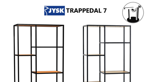 JYSK Shelving unit TRAPPEDAL 7