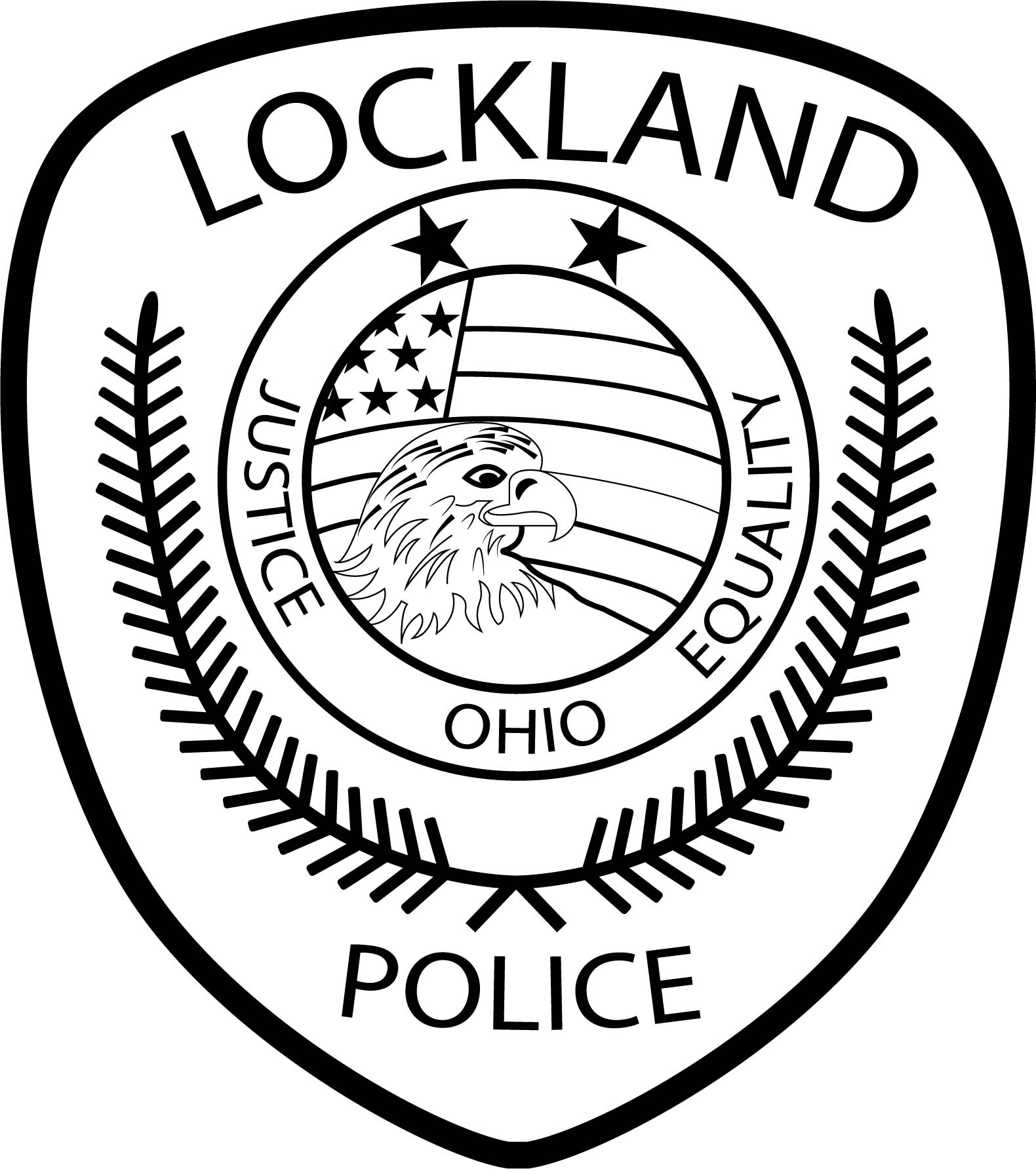 ArtStation - LOCKLAND JUSTICE EQUALITY OHIO POLICE PATCH VECTOR FILE ...