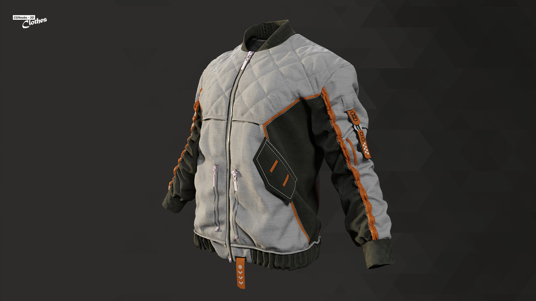 ArtStation - The Jacket 06 - 94 Marvelous Designer and Clo3D