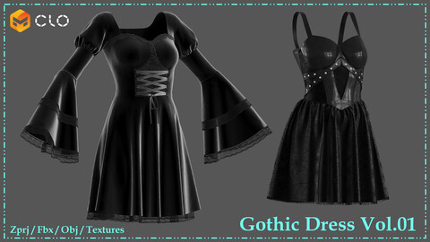 Gothic Dress Vol.01