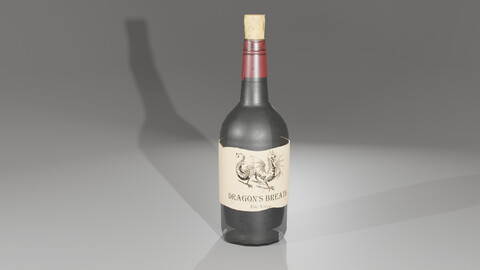 Dragon's Breath, Fantasy Wine Bottle