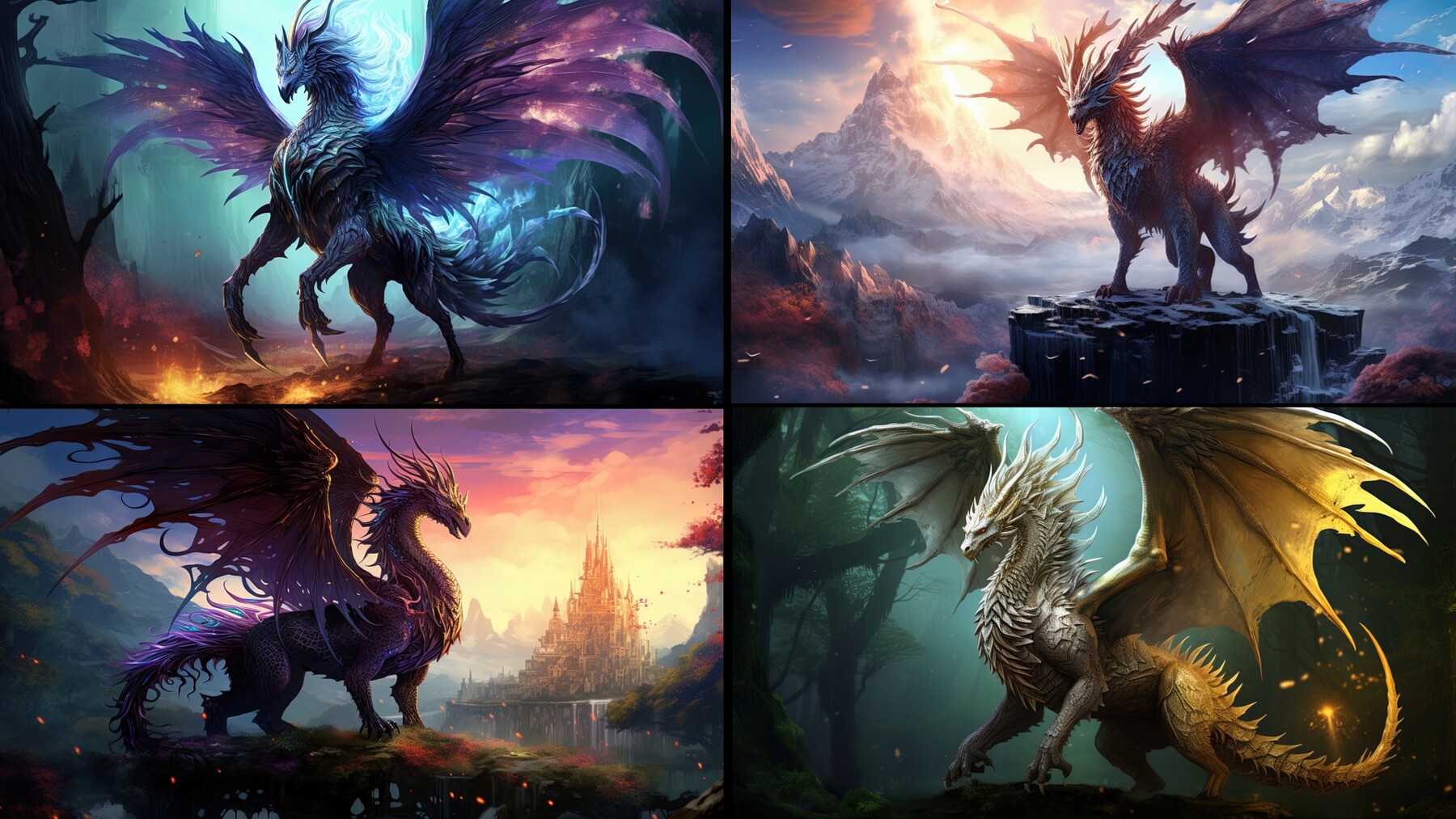fantasy creatures wallpaper