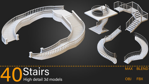 40-Stairs-Kitbash-vol 01