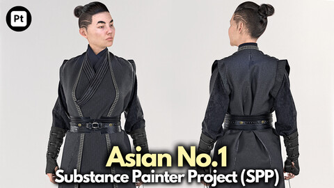 Asian No.1: Substance Painter Project