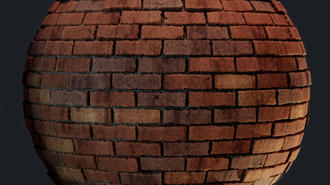 Old Brick Wall Material - Substance Designer