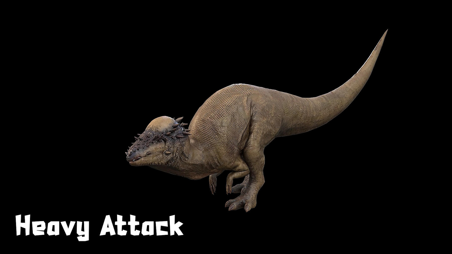 Artstation Pachycephalosaurus Thick Headed Lizard Ngchipv Game Assets