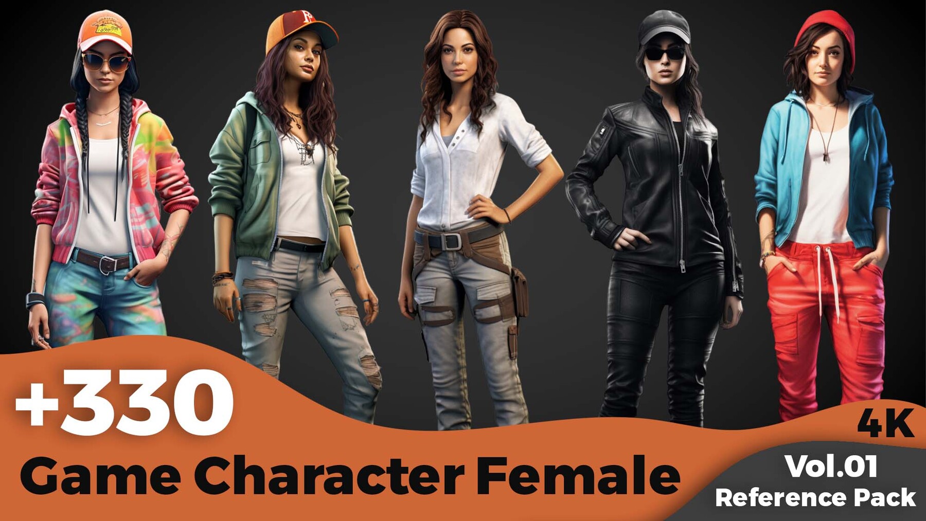 ArtStation - +330 Game Female Character Concept(4k) | Artworks