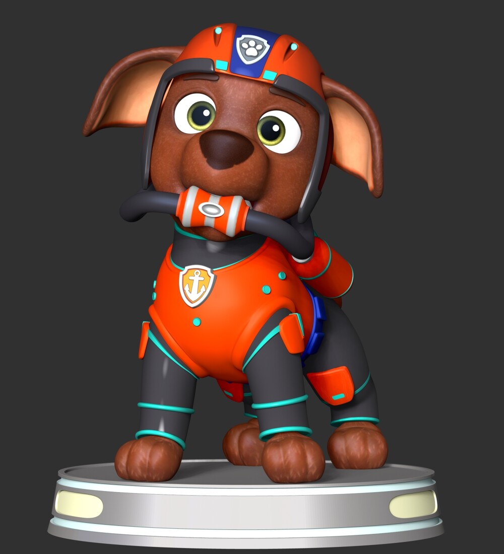 ArtStation - Zuma - Paw Patrol