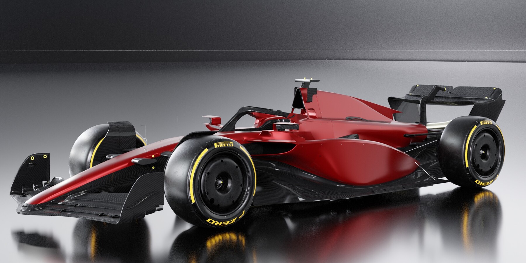 ArtStation - Formula 1 Red Car 2021 F1 race car 3D mode