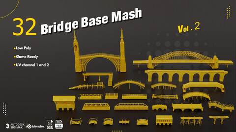 32 Bridge Base Mesh Vol.2
