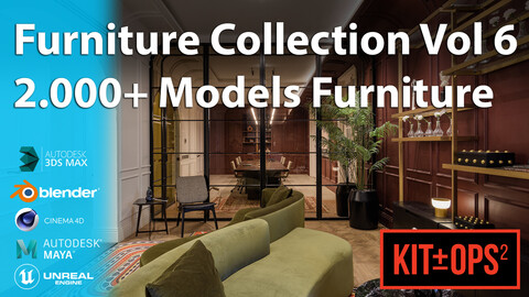2000+ Models furniture | Update 2024 | Vol 6