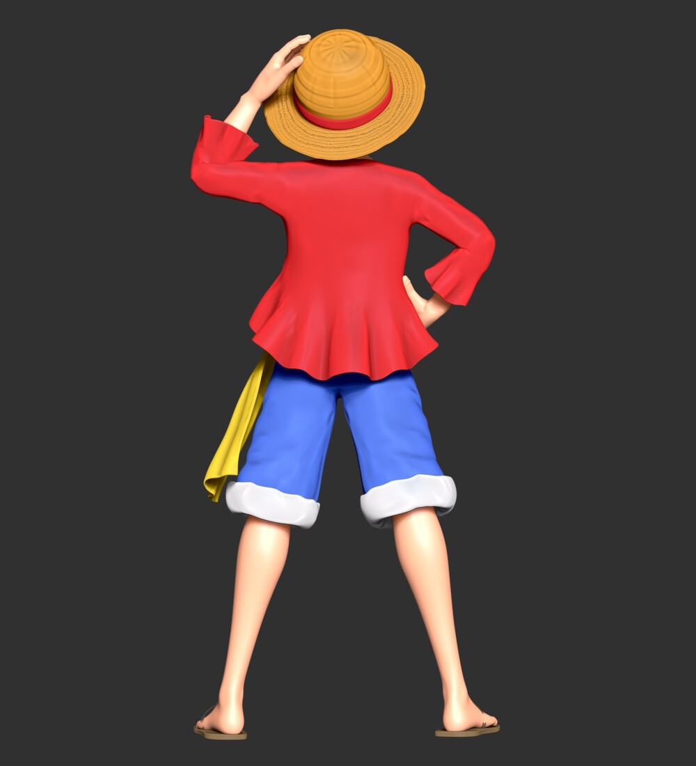 ArtStation - One Piece - Monkey D. Luffy | Resources