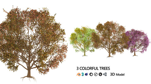 3D Trees for All Seasons