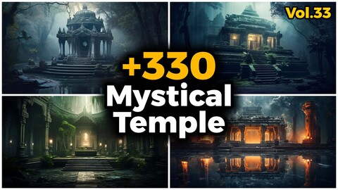 +330 Mystical Temple Concept (4k) | Vol_33