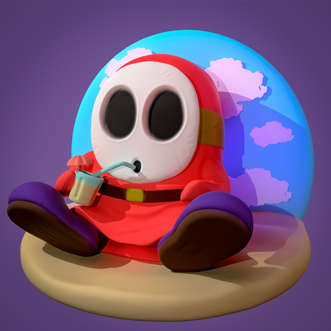 ArtStation - Shy Guy | Resources