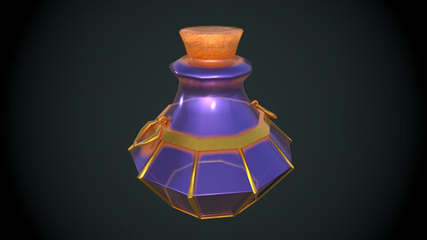 Stylized magic jar