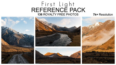 Reference Pack - First Light - 136 Royalty Free Photos