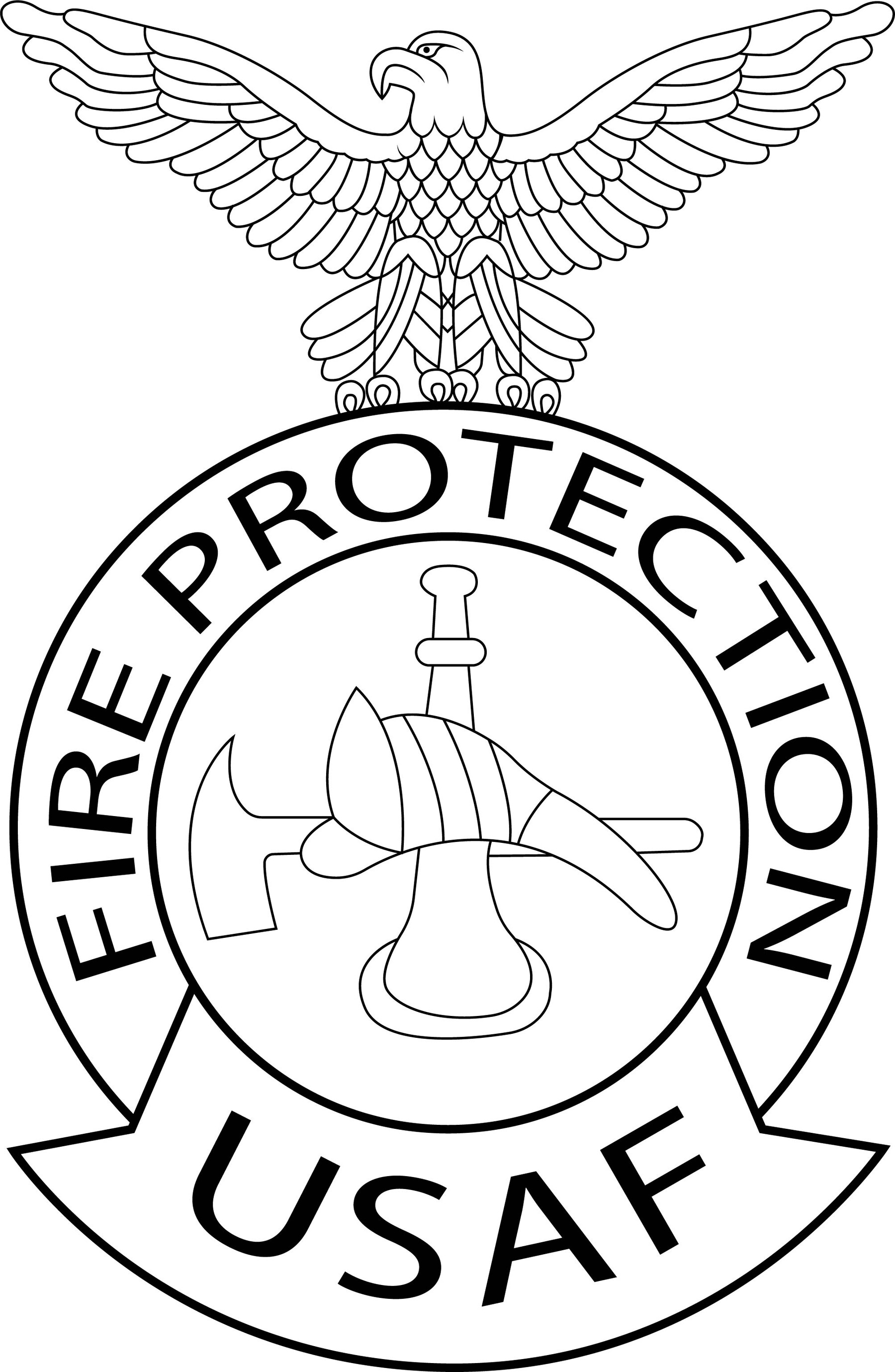 AF BASIC FORCE PROTECTION BADGE