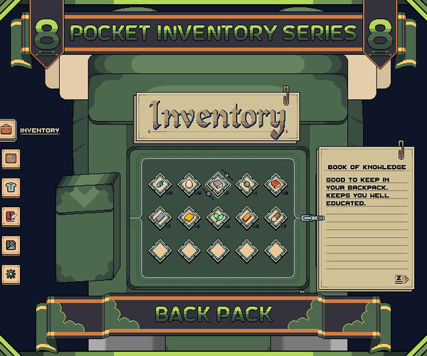 ArtStation - Pocket Inventory Series #8 : BackPack