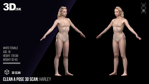 Clean A Pose 3D Scan | Harley Underwear