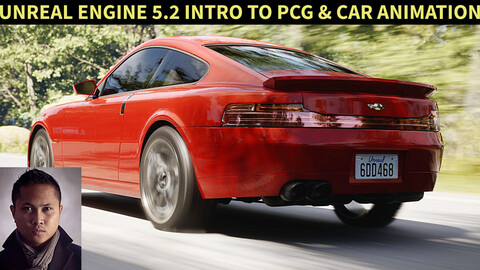 Unreal Engine 5.2 Introduction to PCG and Car Animation Course