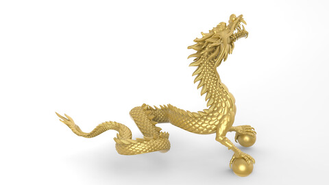 Dragon 3D-print model file