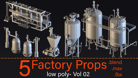 5 Factory props- Vol 02