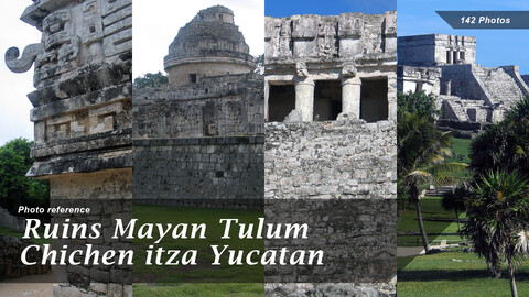 Ruins Mayan Tulum Chichen Itza Yucatan