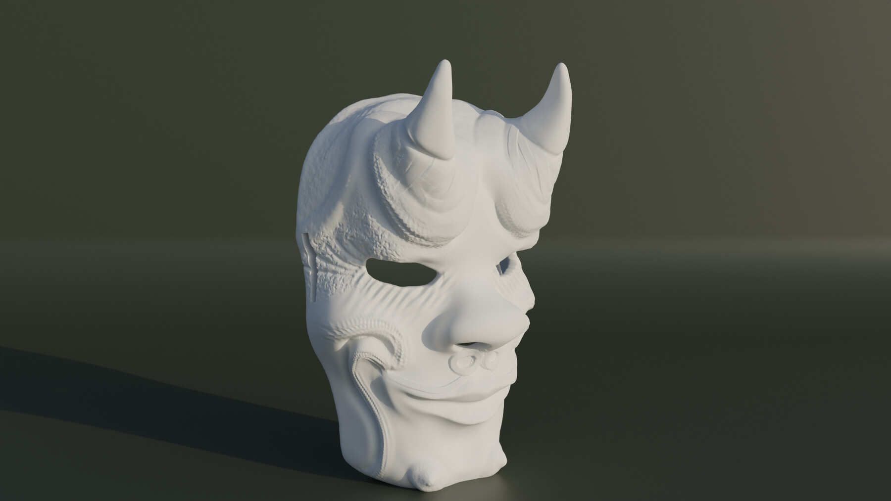 ArtStation - Devil Cosplay Mask Demon Face Mask 3D print model | Resources