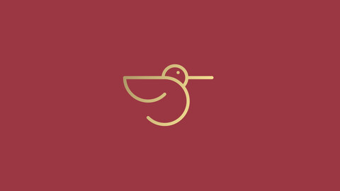 humming bird premium logo