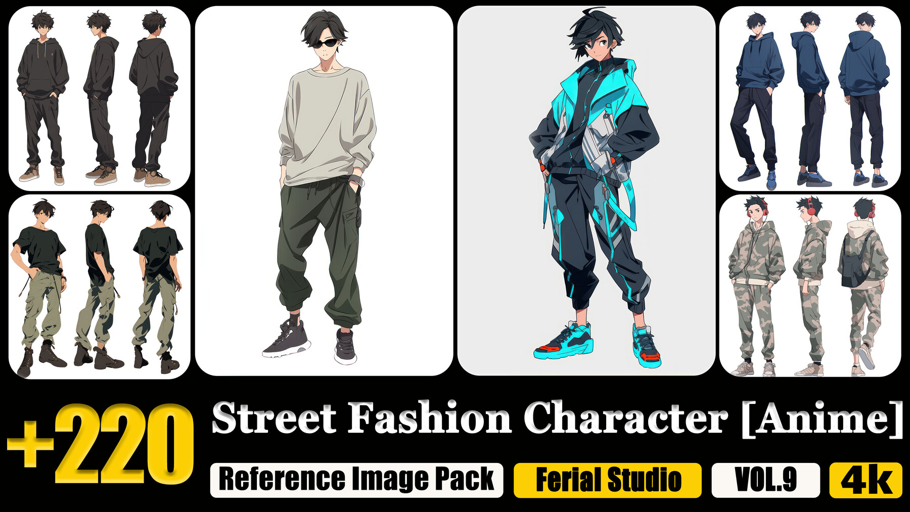 boy anime clothes