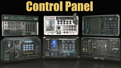 control panel - control panel 3D MODEL