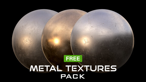Free PBR metal textures