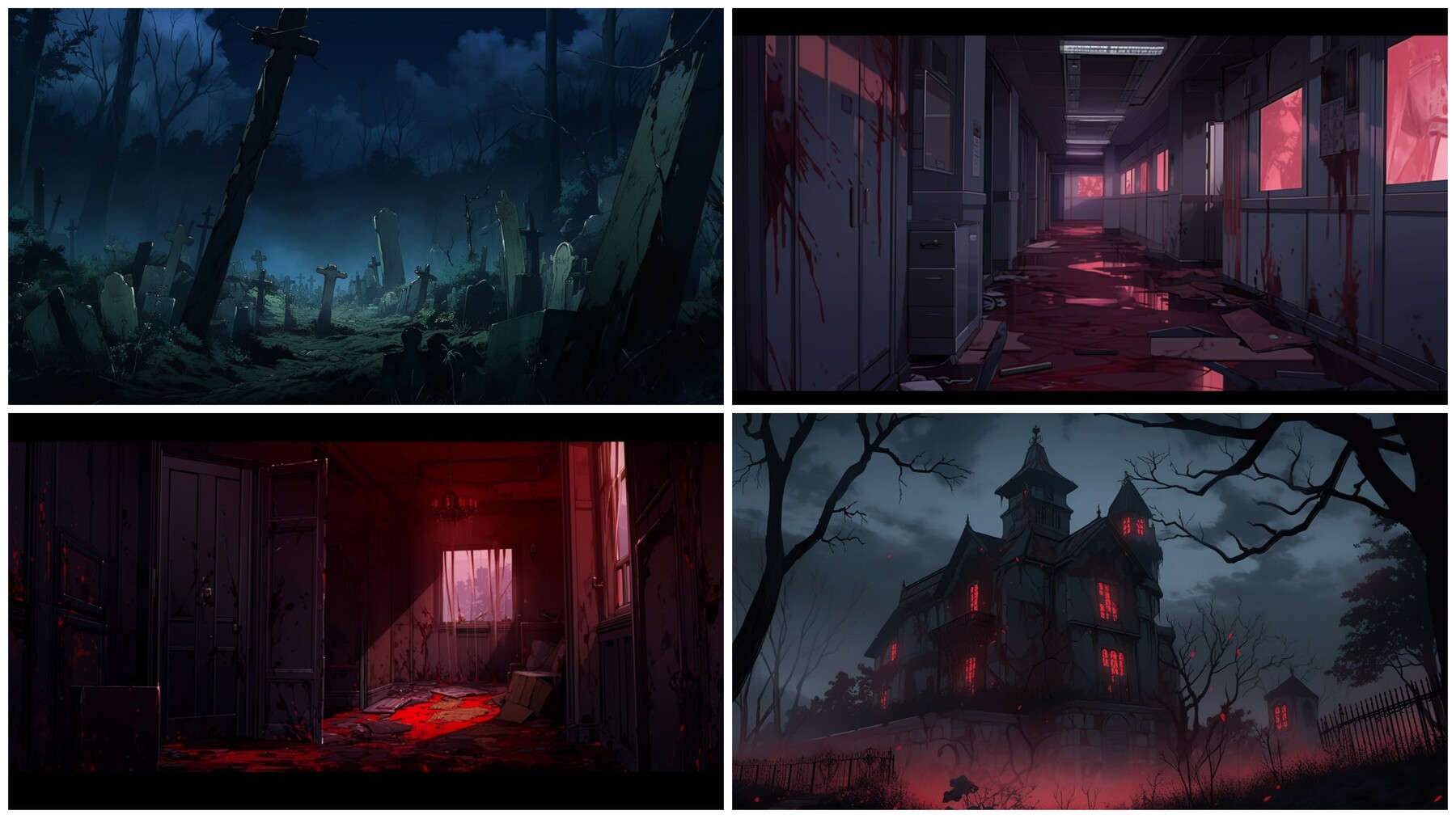 ArtStation - +25 Anime Horror Pack