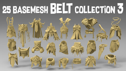 25 Basemesh belt collection 3