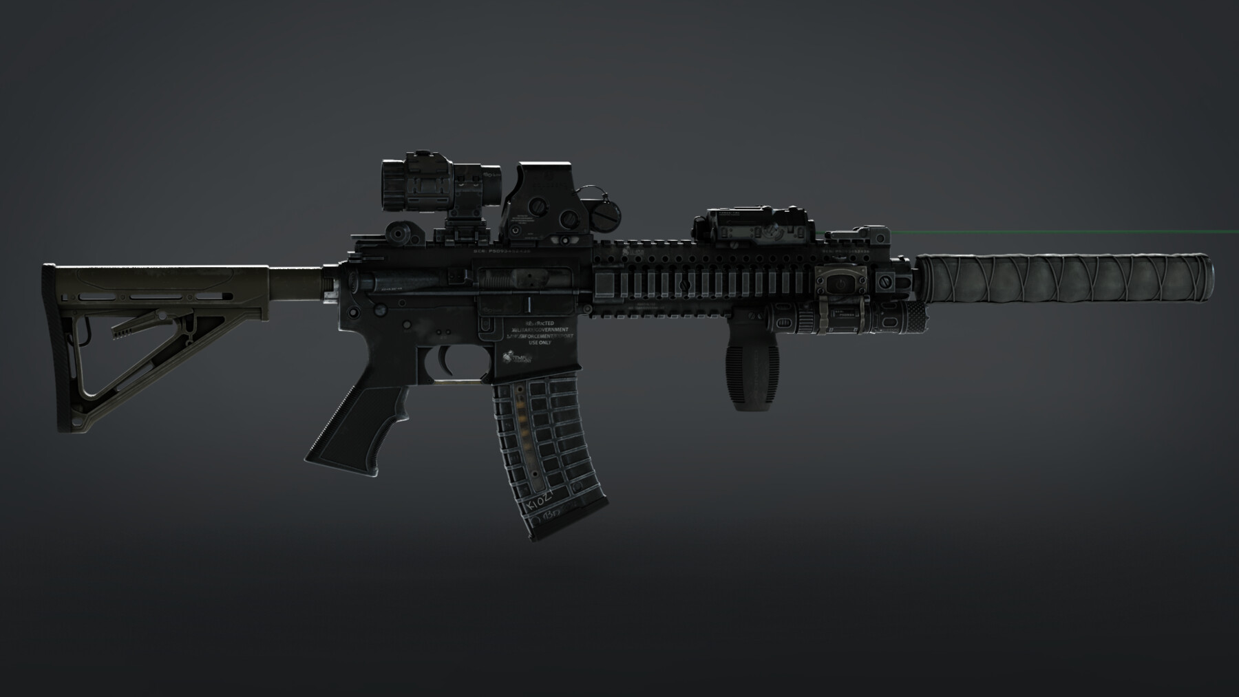 ArtStation - M4A1 | Game Assets